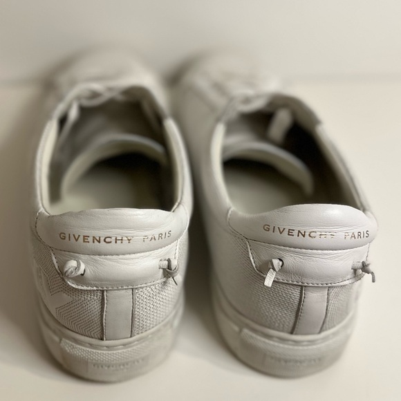 Givenchy Men’s Urban Street Low Embroidered Logo Sneakers White 45 EU 11.5 US - Picture 11 of 15